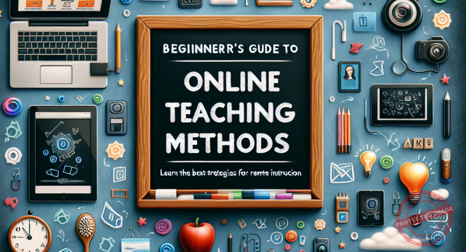 A Beginner’s Guide To Online Teaching Methods