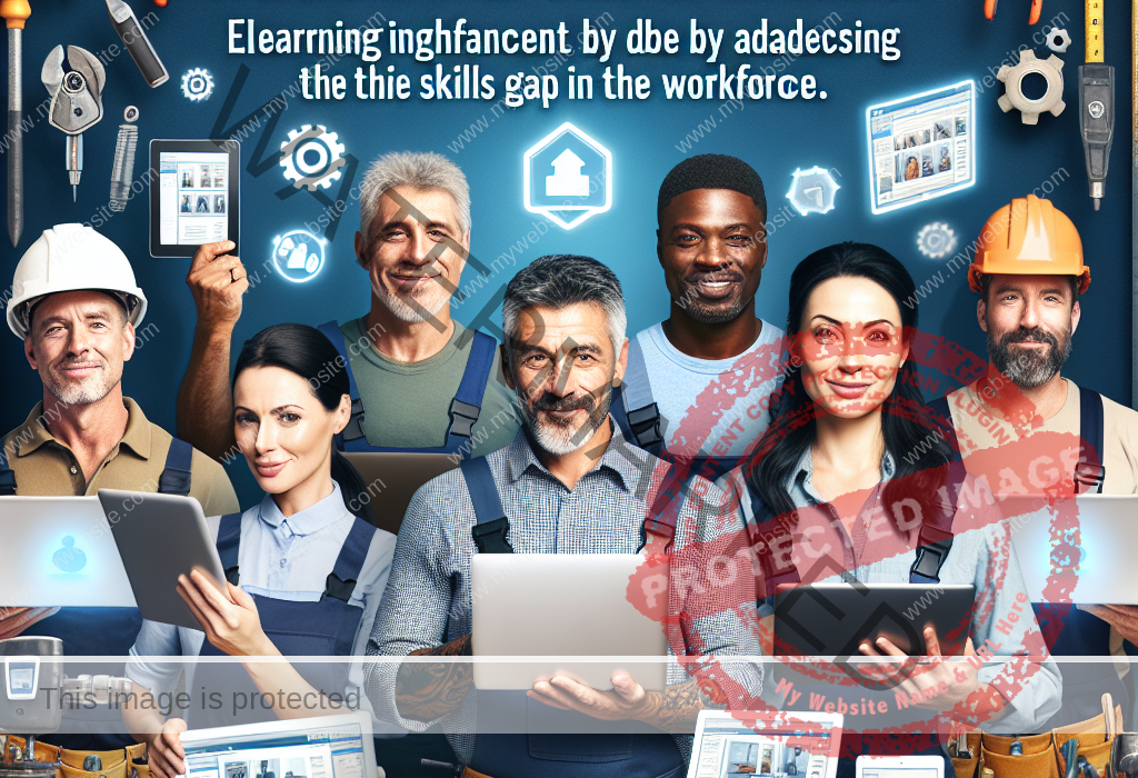 E-Learning for Blue-Collar Workers: Bridging the Skills Gap