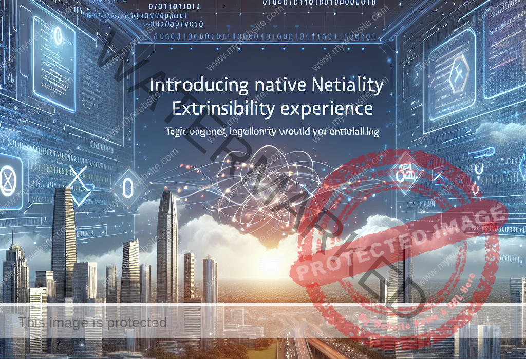 New Feature - Native extensibility experience