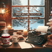 5 Fresh Writing Topics To Consider This Holiday Season