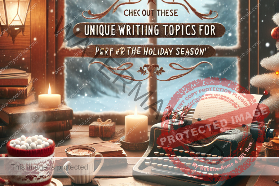 5 Fresh Writing Topics To Consider This Holiday Season