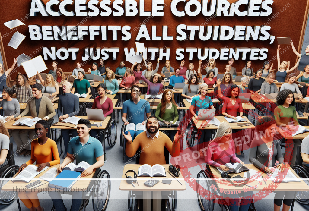 Why Accessible Courses Are Good For ALL Learners