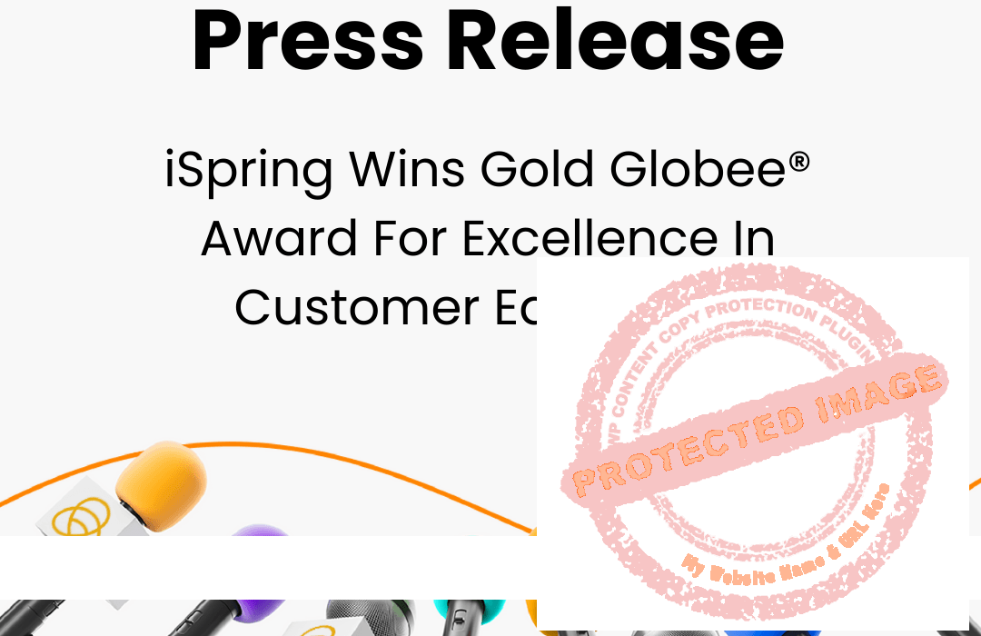 iSpring Wins Globee Award For Excellence In Customer Education