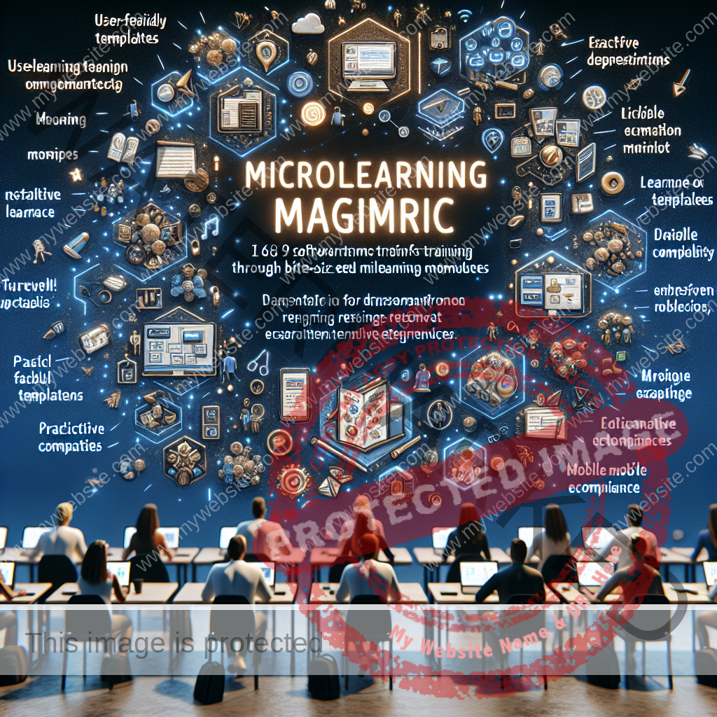 Microlearning Magic: Bite-Sized Learning Modules Using Adobe Captivate Classic